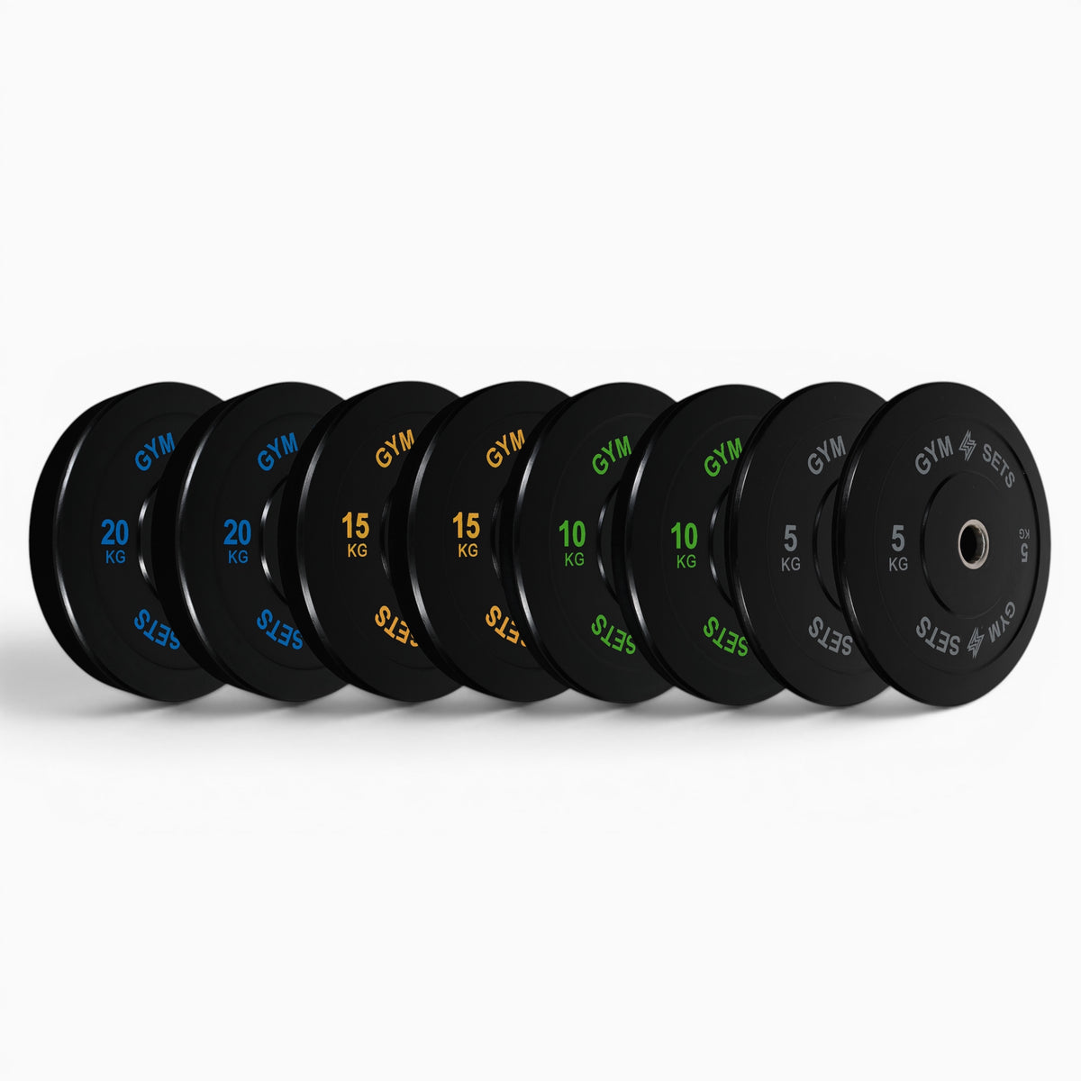 Olympic Coloured Bumper Weight Plates