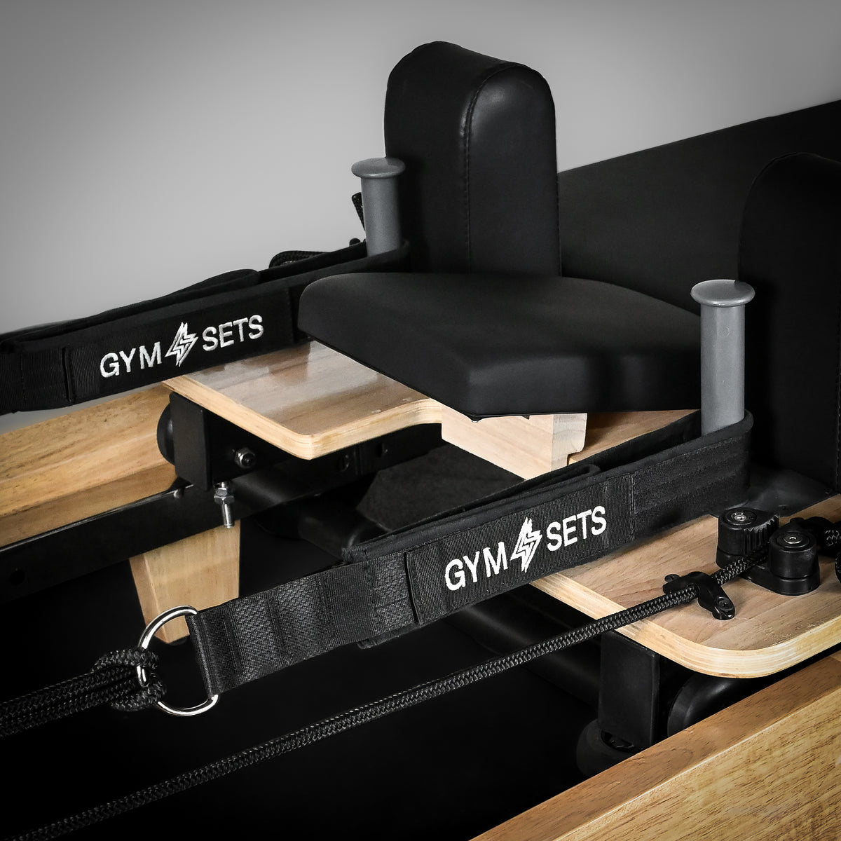 GymSets Studio Oak Reformer Pilates Machine