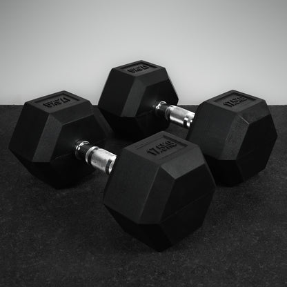 Commercial Hex Dumbbell Pairs 2.5kg-50kg