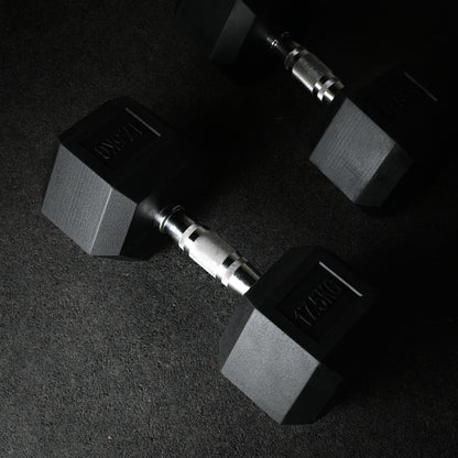 Commercial Hex Dumbbell Pairs 2.5kg-50kg