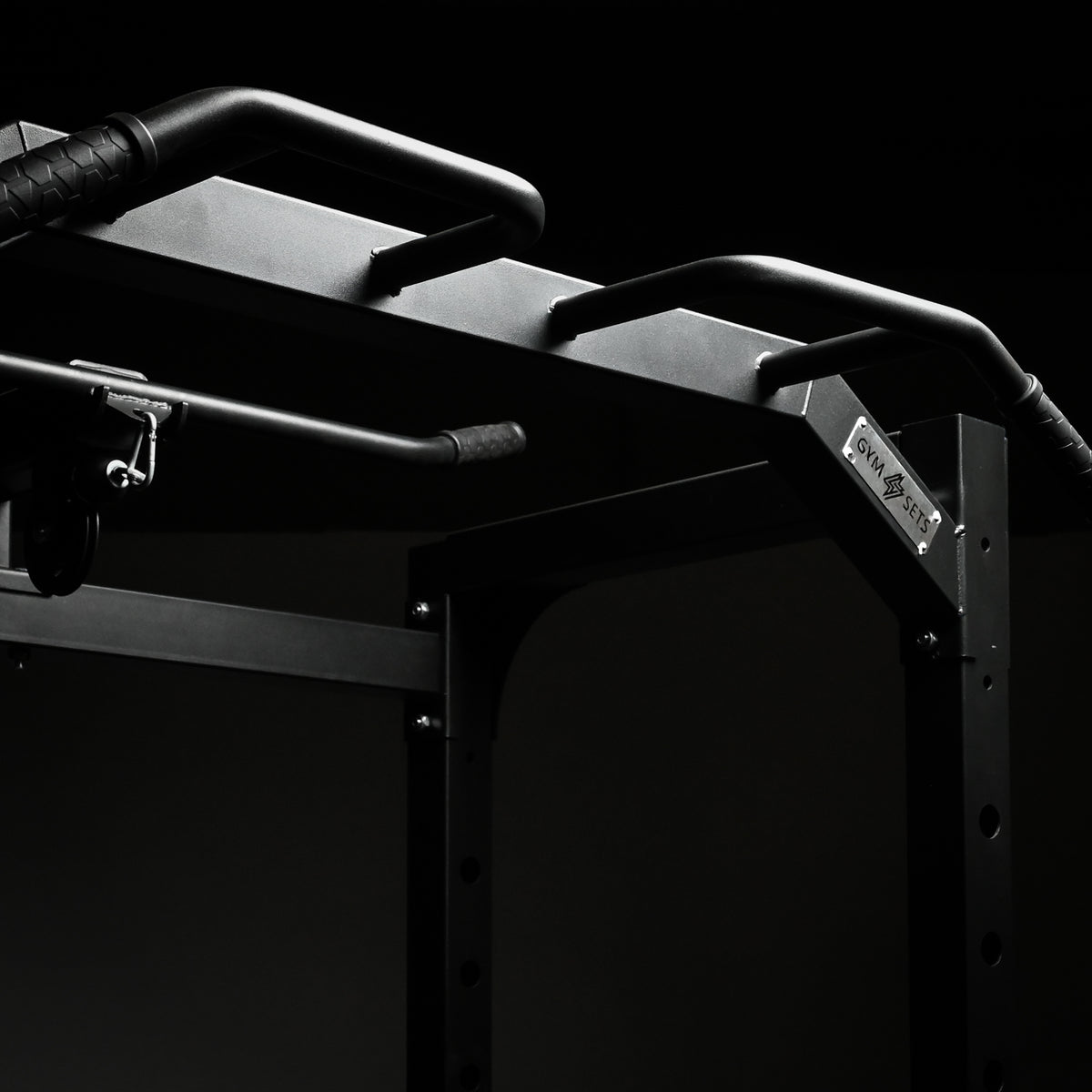 GymSets P100 Power Cage with Cable Machine