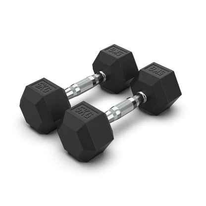 Commercial Hex Dumbbell Pairs 2.5kg-50kg