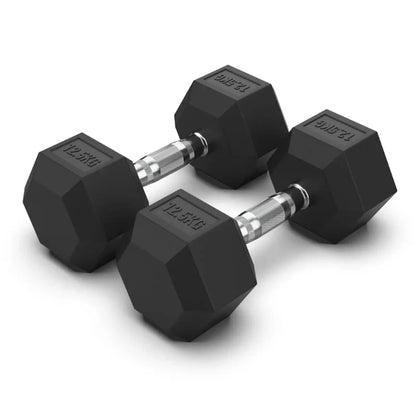 Commercial Hex Dumbbell Pairs 2.5kg-50kg