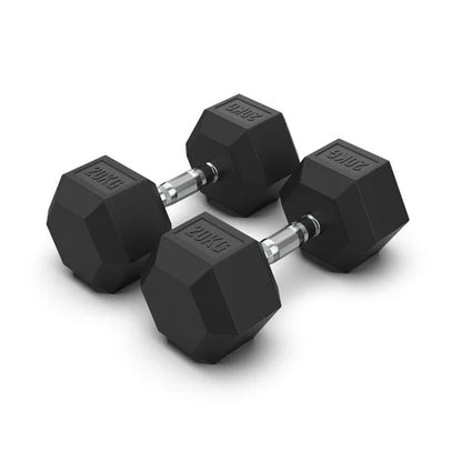 Commercial Hex Dumbbell Pairs 2.5kg-50kg