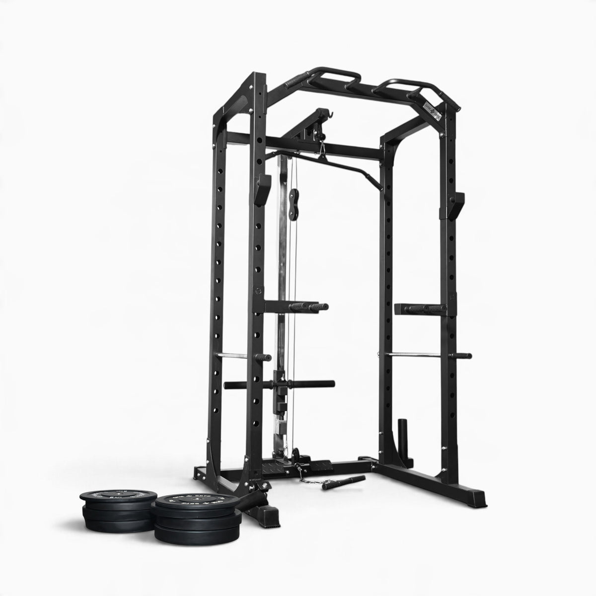 GymSets P100 Power Cage with Cable Machine
