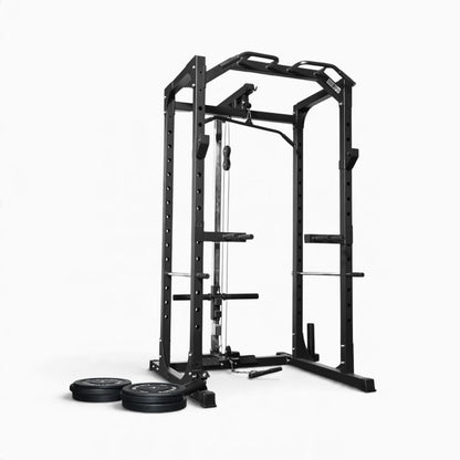 GymSets P100 Power Cage with Cable Machine