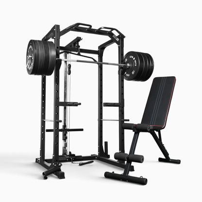 GymSets P100 Power Cage with Cable Machine