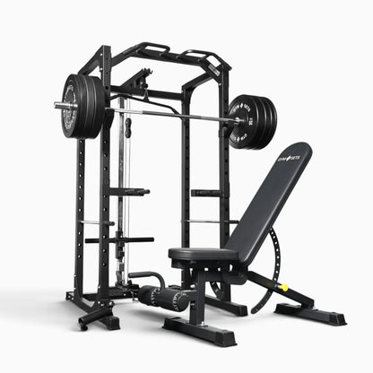 GymSets P100 Power Cage with Cable Machine