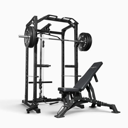 GymSets P100 Power Cage with Cable Machine