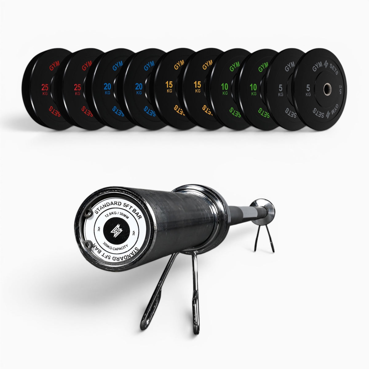 Olympic Coloured Bumper Weight Plates